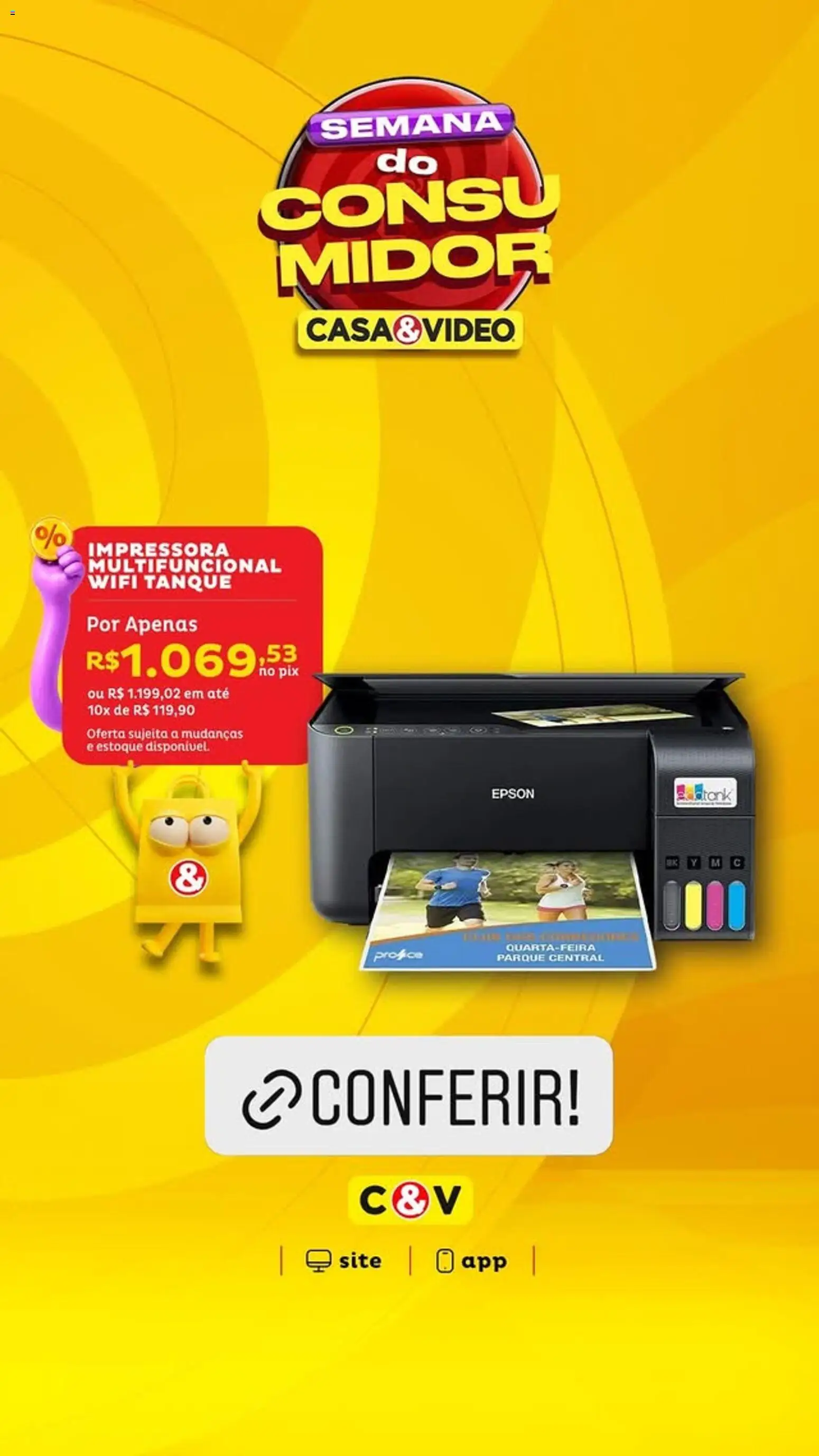 Casa e Video Folheto - válido de 10.03.2026 | Página: 5 | Produtos: Multifuncional, Tanque, Impressora