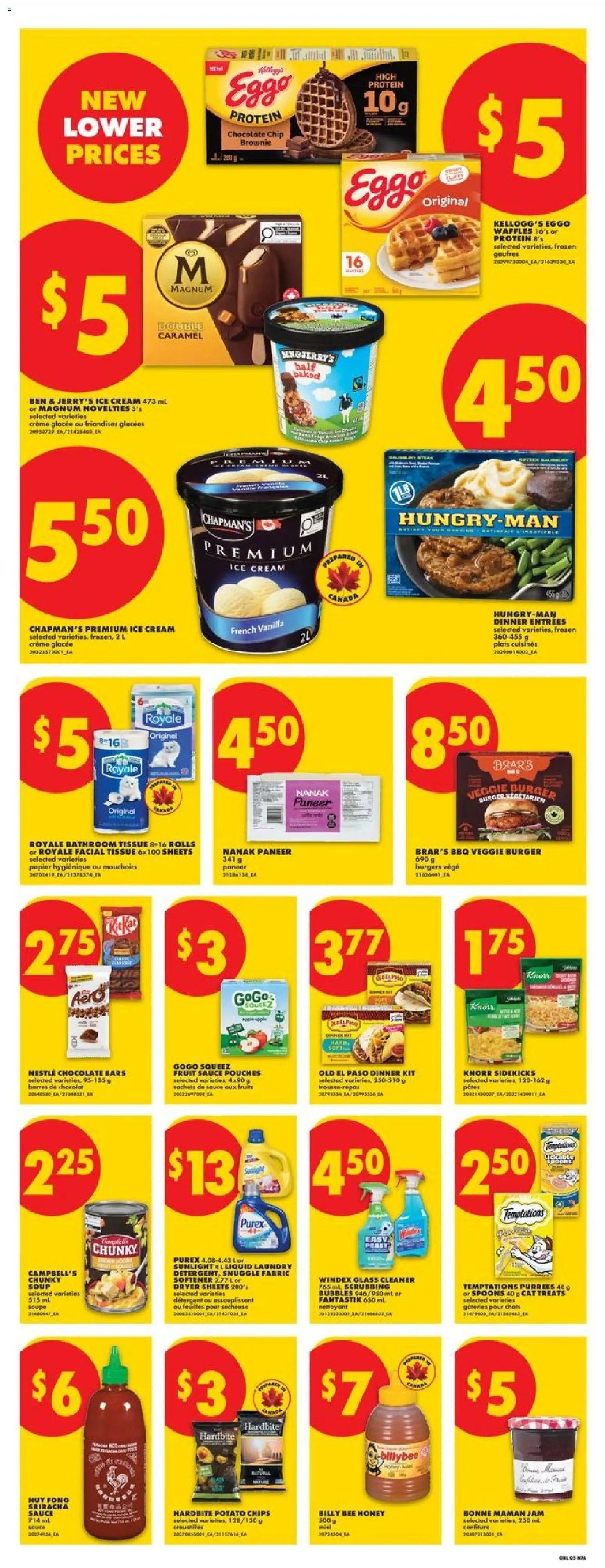 No Frills flyer valid from 16.04.2026 | Page: 13 | Products: Pasta, Ice cream, Detergent, Chocolate