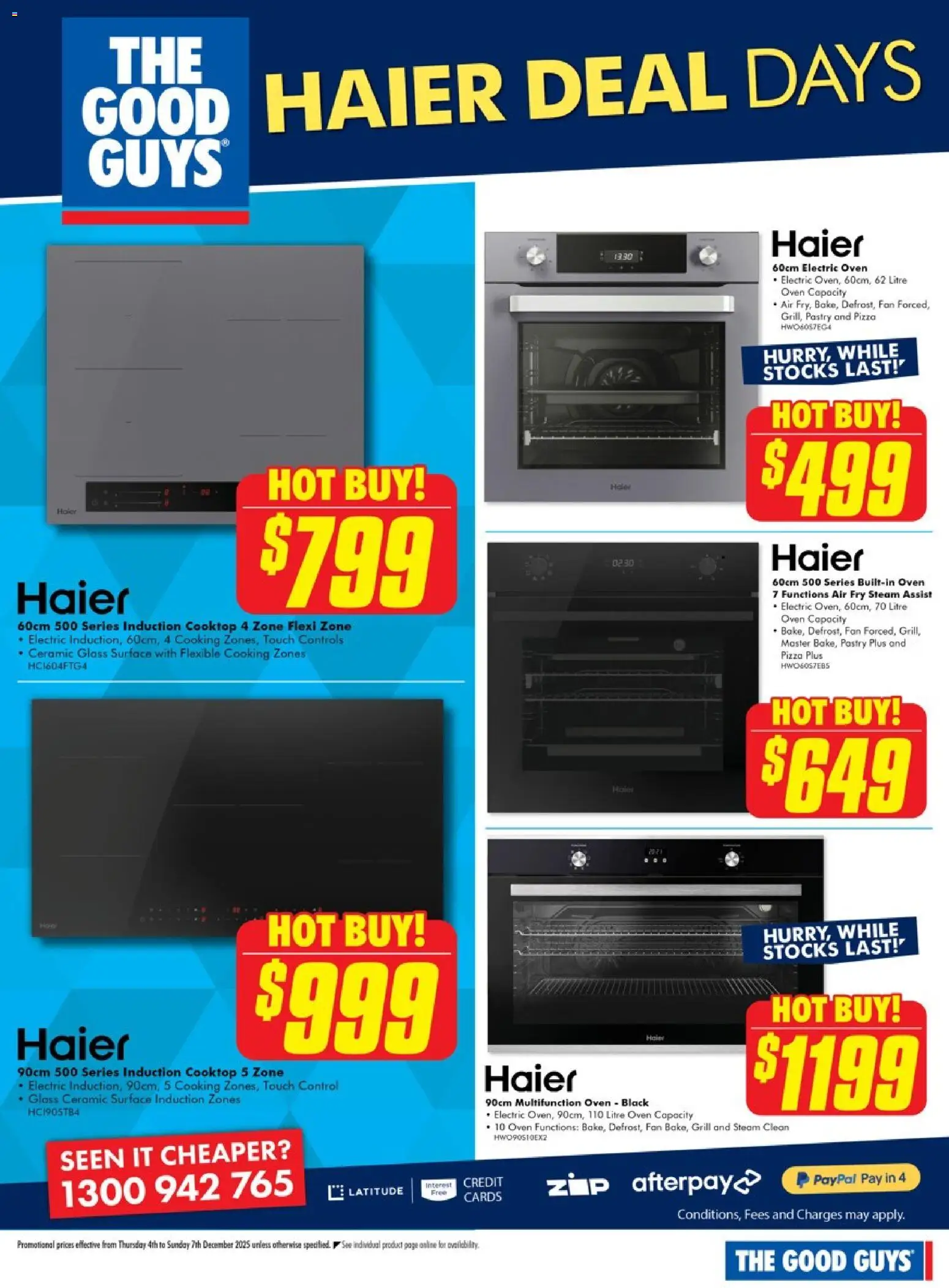 The Good Guys catalogue - valid from 03.12.2025 | Page: 2 | Products: Pizza, Pastry, Oven, Grill