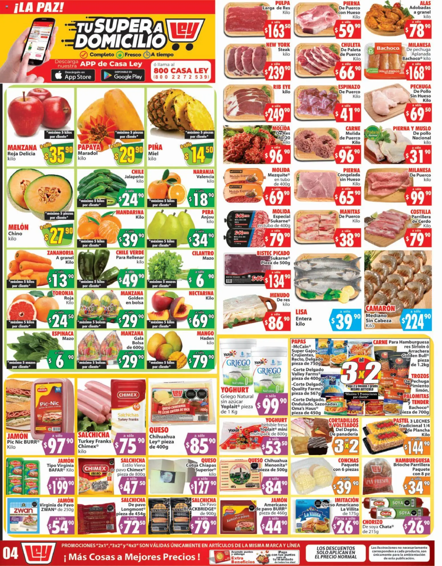 Nuevas ofertas de Casa Ley válidas en toda la República Mexicana desde el 10.02.2026. ¡Encuentra las mejores ofertas en Casa Ley folleto Autoservicio! | Página: 2