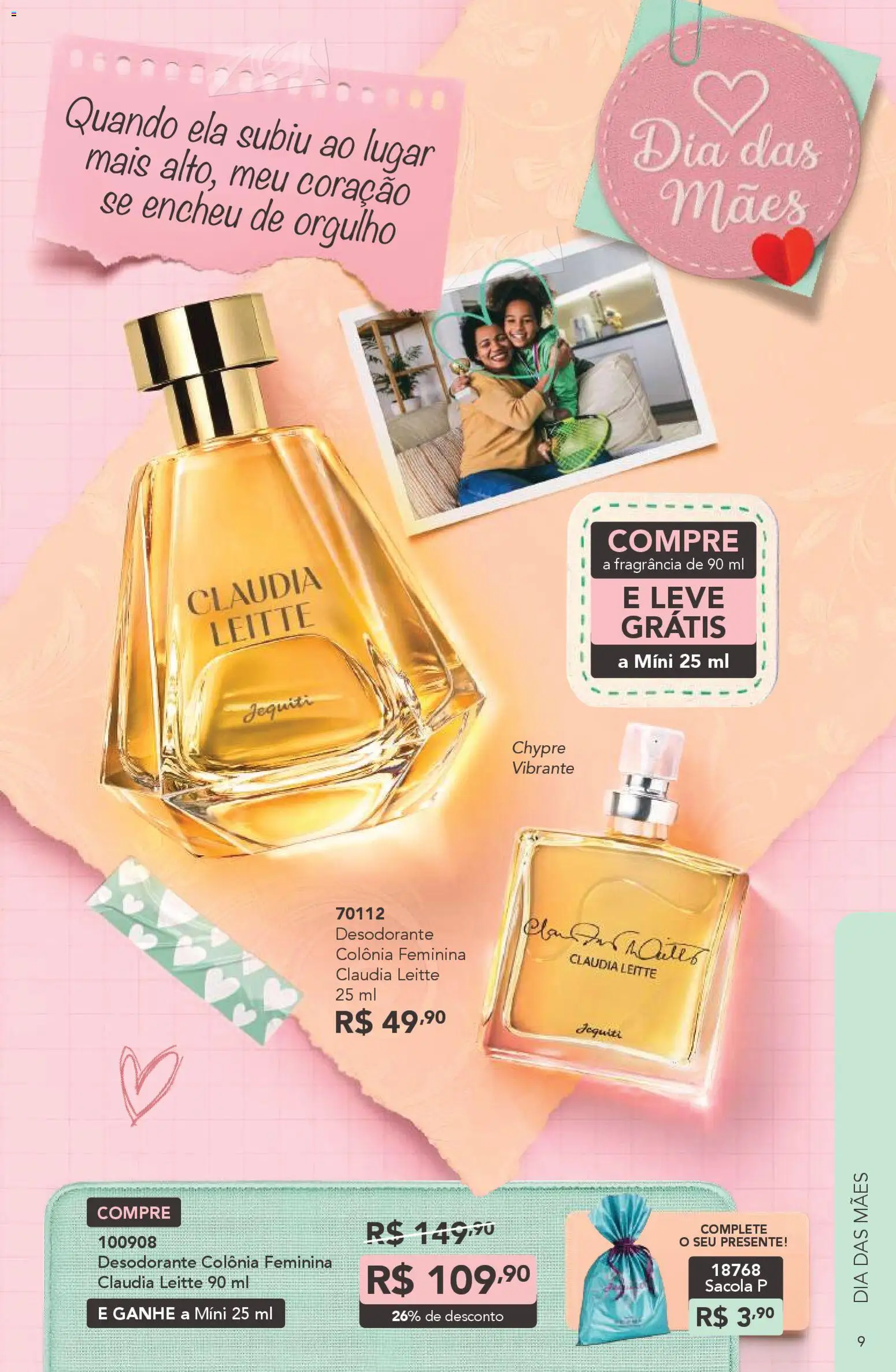 Jequiti Folheto - válido de 06.03.2026 | Página: 9 | Produtos: Fragrância, Desodorante