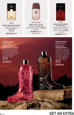 Preview of Black Suede Eau de Toilette, Bergamot, leather and oakmoss. 100 ml from shop Avon valid from 09.04.2026 | Page: 36 | Products: Eau de toilette, Toilette