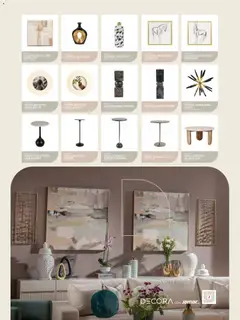 Muebles jamar - Catalogo de decoración -  Vista previa de la revista de la tienda Muebles jamar valido desde el 07.01.2026 | Página: 11 | Productos: Mesa, Jarrón, Cuadro