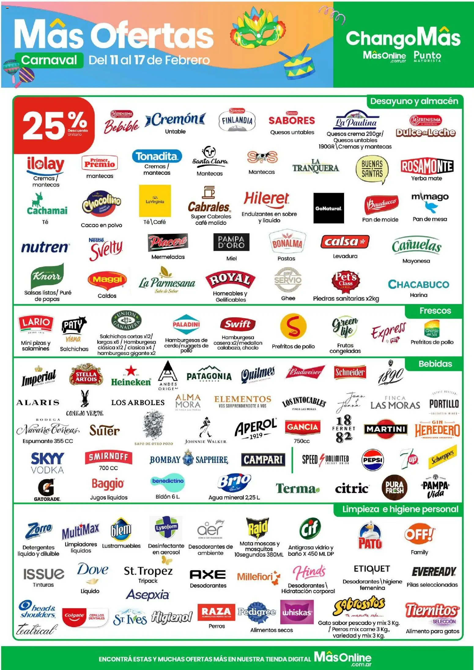 Changomas ofertas │ válido desde el 11.02.2026 | Página: 5 | Productos: Mesa, Bidón, Polvo, Té