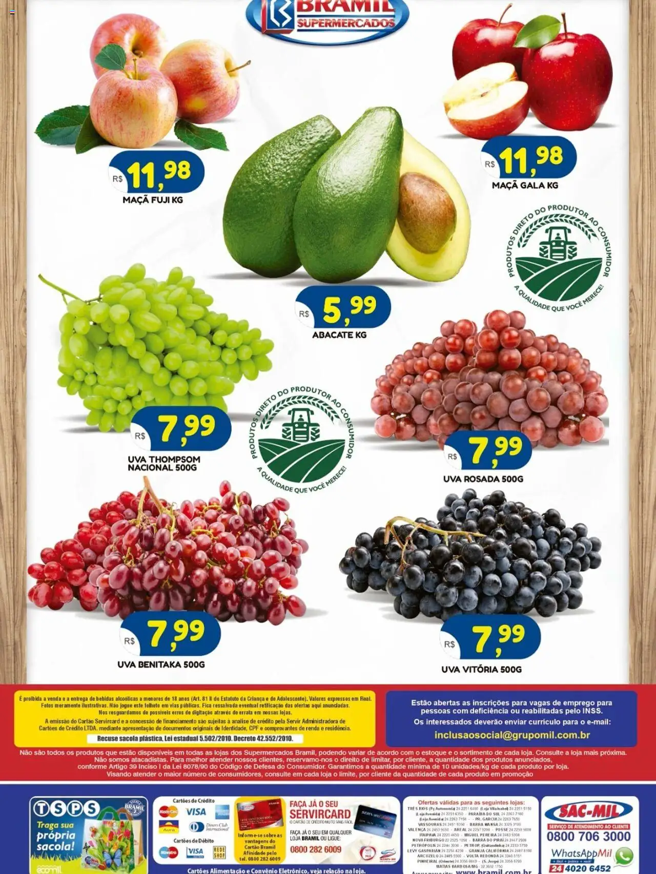 Bramil Supermercados Folheto - válido de 14.10.2025 | Página: 2 | Produtos: Faca
