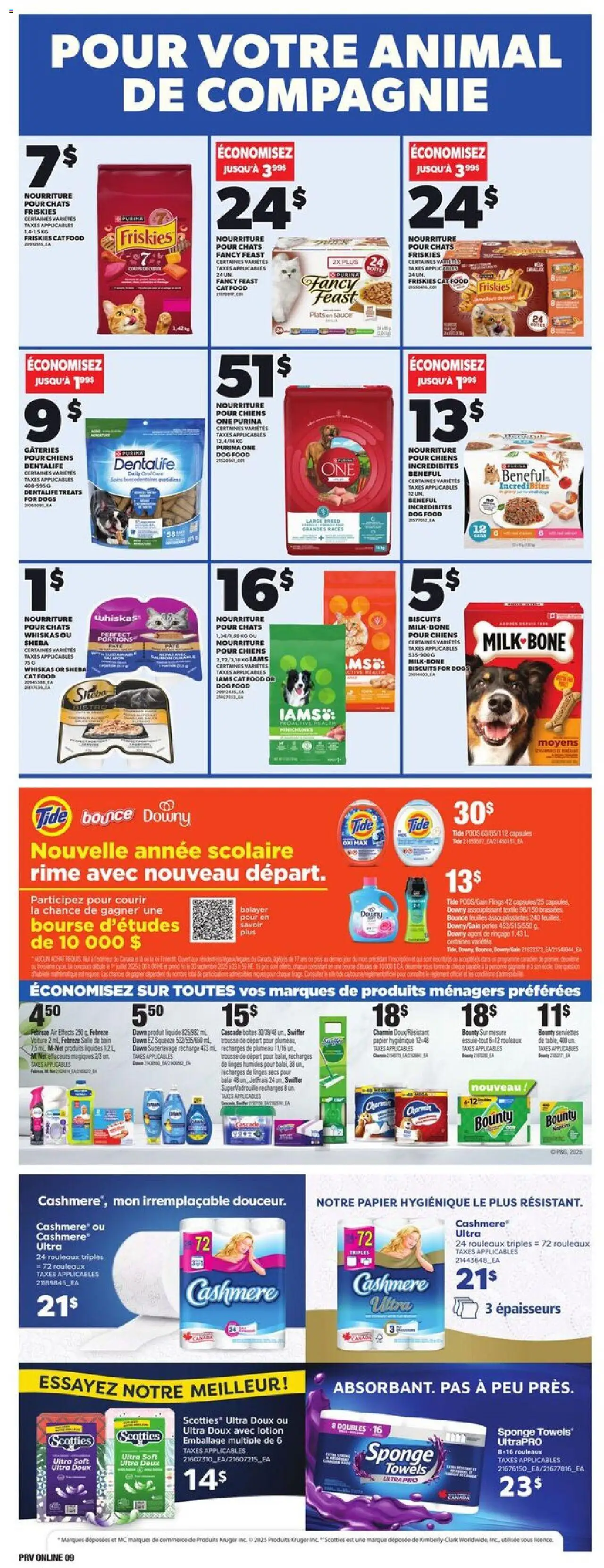 Provigo flyer valid from 14.08.2025 | Page: 10 | Products: Sponge, Table