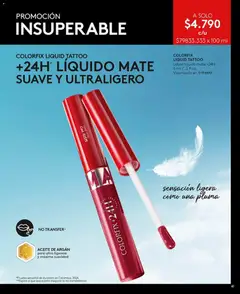 Catálogo Ésika Campaña 7 válido desde el 18.04.2026 | Página: 41 | Productos: Mate, Labial, Aceite