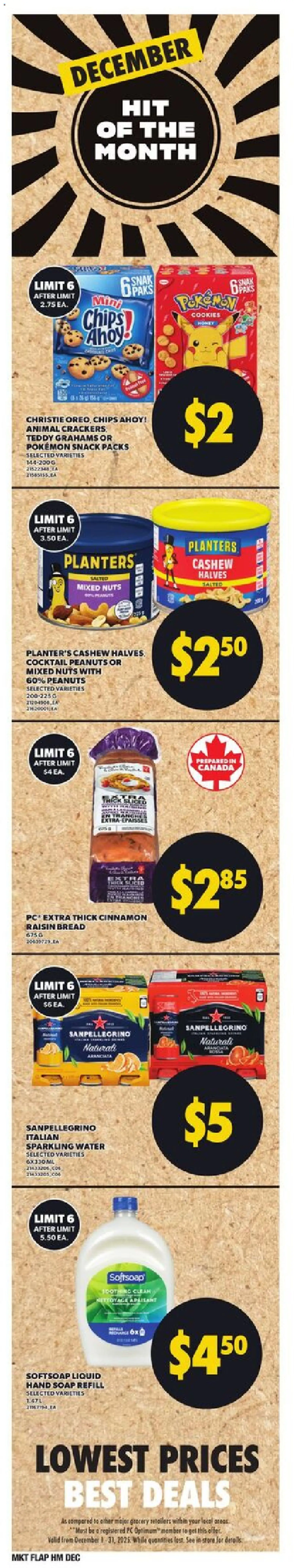 Independent Grocer flyer valid from 11.12.2025 | Page: 11 | Products: Chips, Nuts, Cookies, Bread