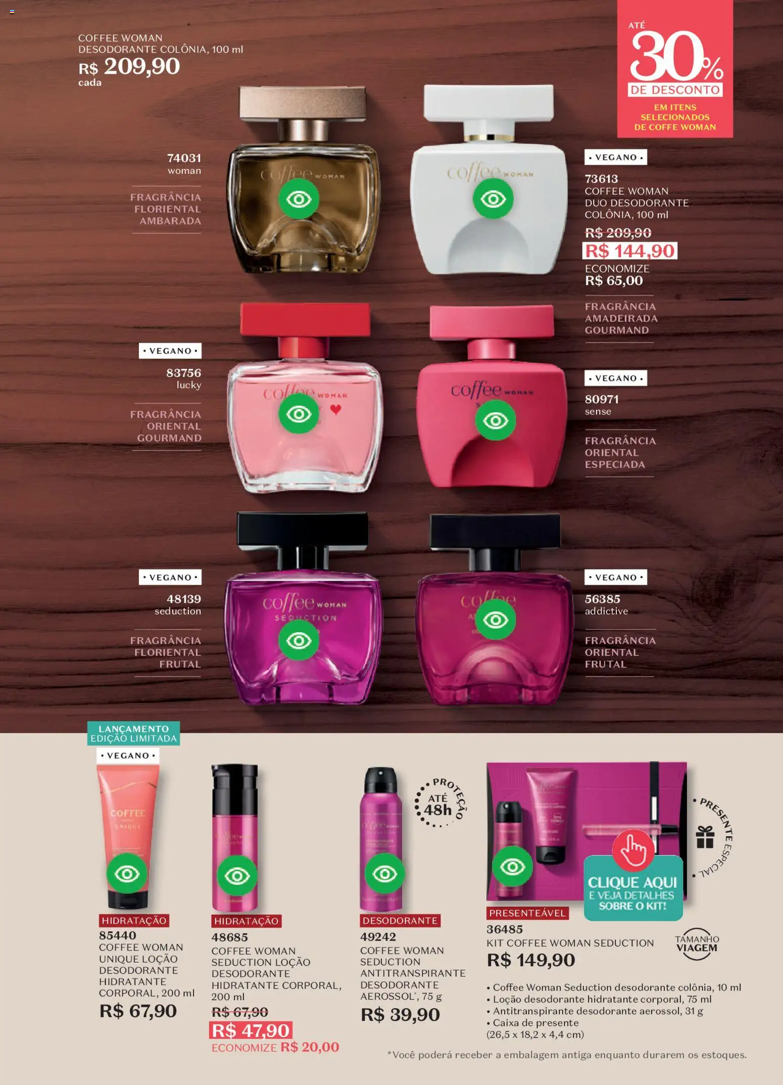 O Boticário Folheto - válido de 26.12.2025 | Página: 48 | Produtos: Fragrância, Desodorante, Caixa