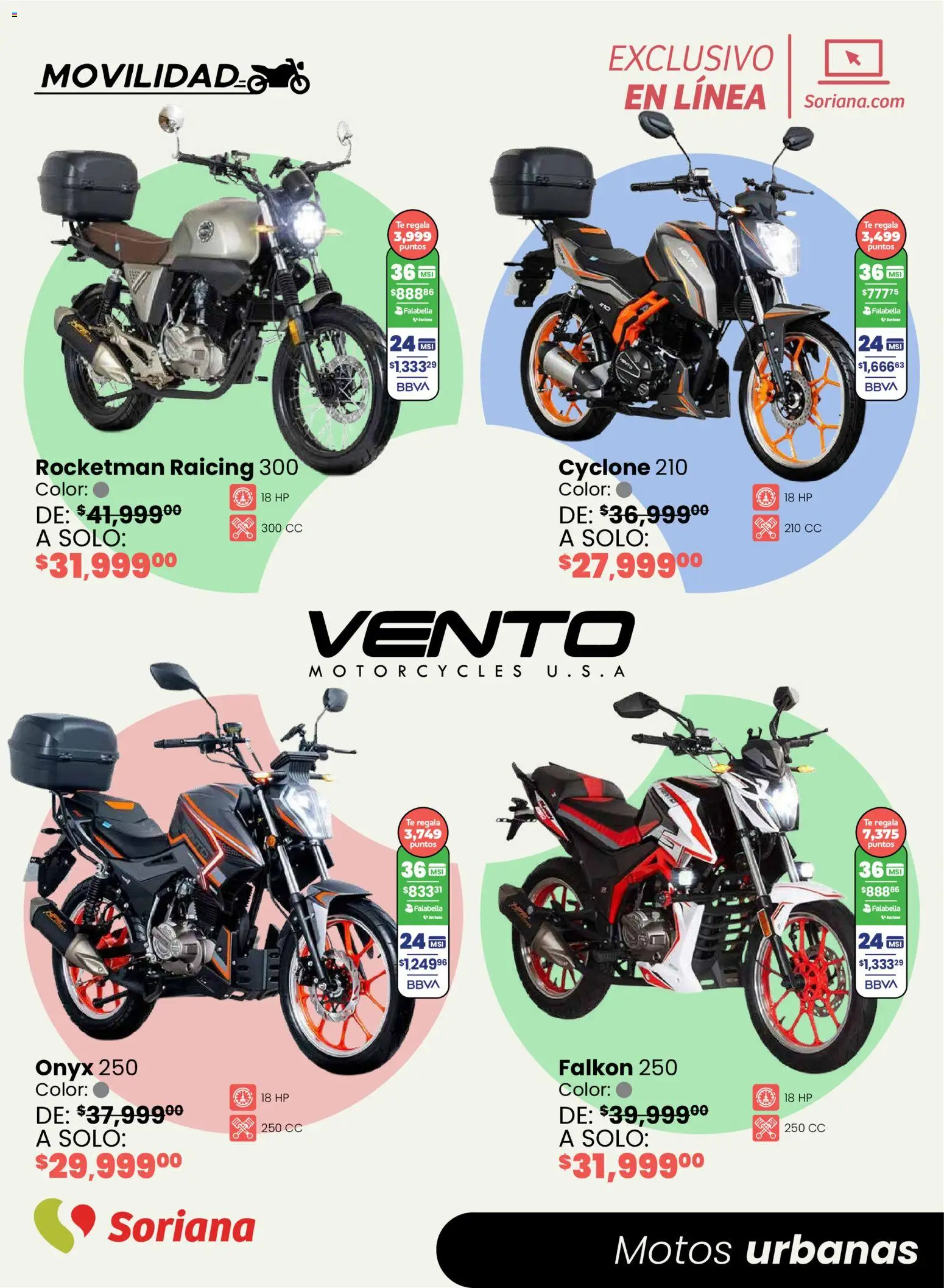 Nuevas ofertas de Soriana válidas en toda la República Mexicana desde el 16.02.2026. ¡Encuentra las mejores ofertas en Soriana - Motos y más Soriana Exclusivo en línea! | Página: 4 | Productos: Té