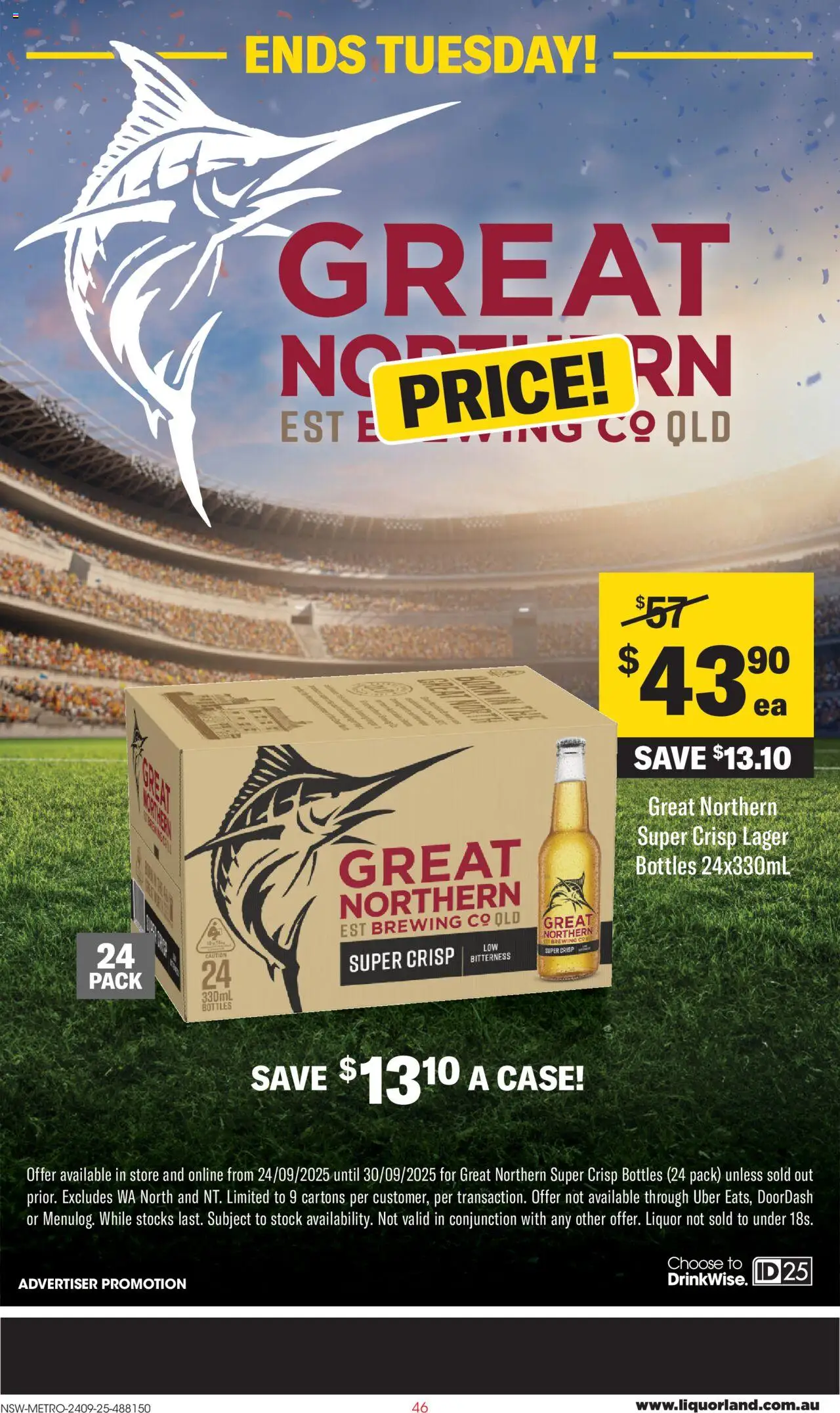 Liquorland catalogue - valid from 24.09.2025 | Page: 3 | Products: Case