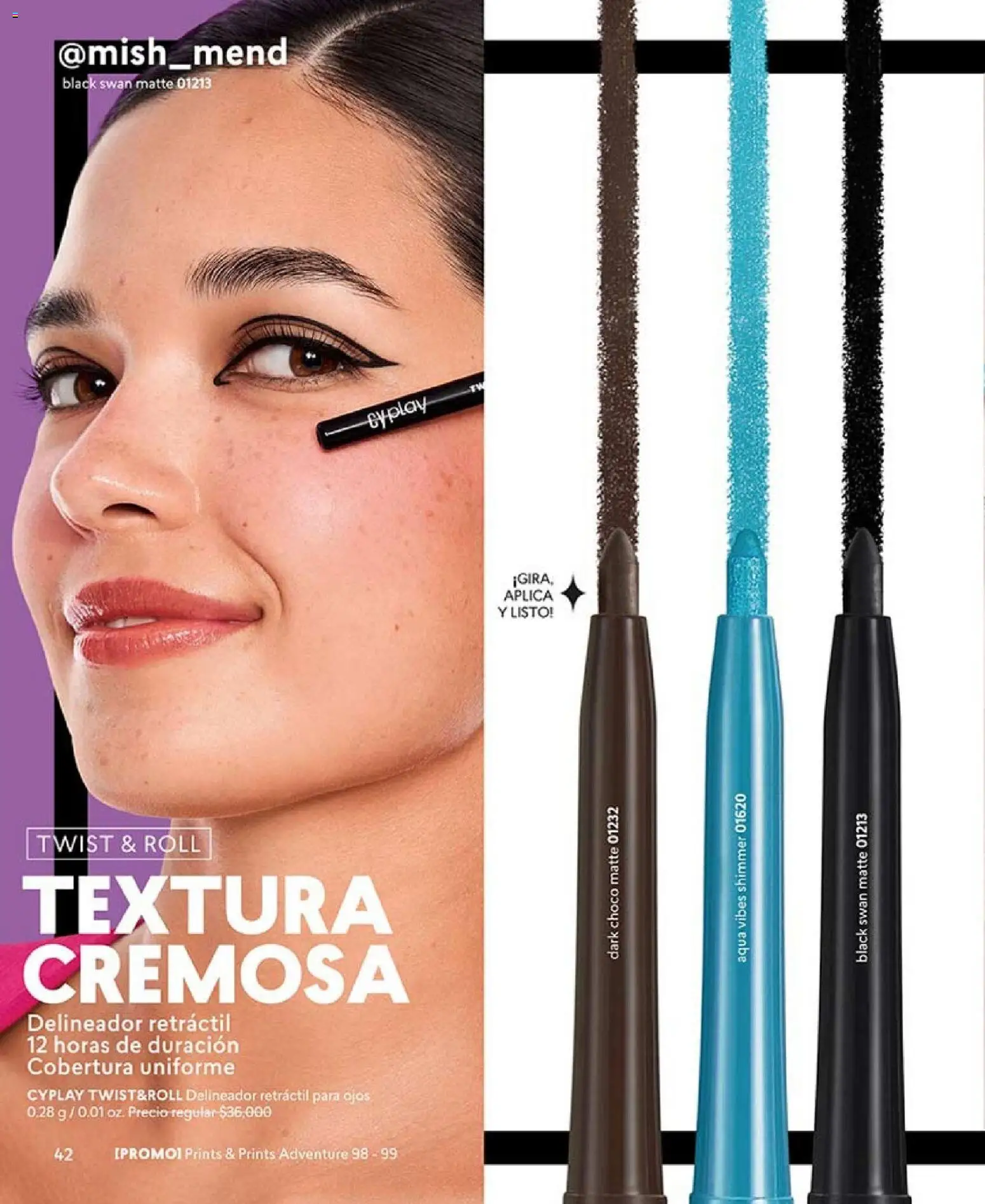 CyZone revista - valida desde el 01.02.2026 | Página: 42 | Productos: Delineador