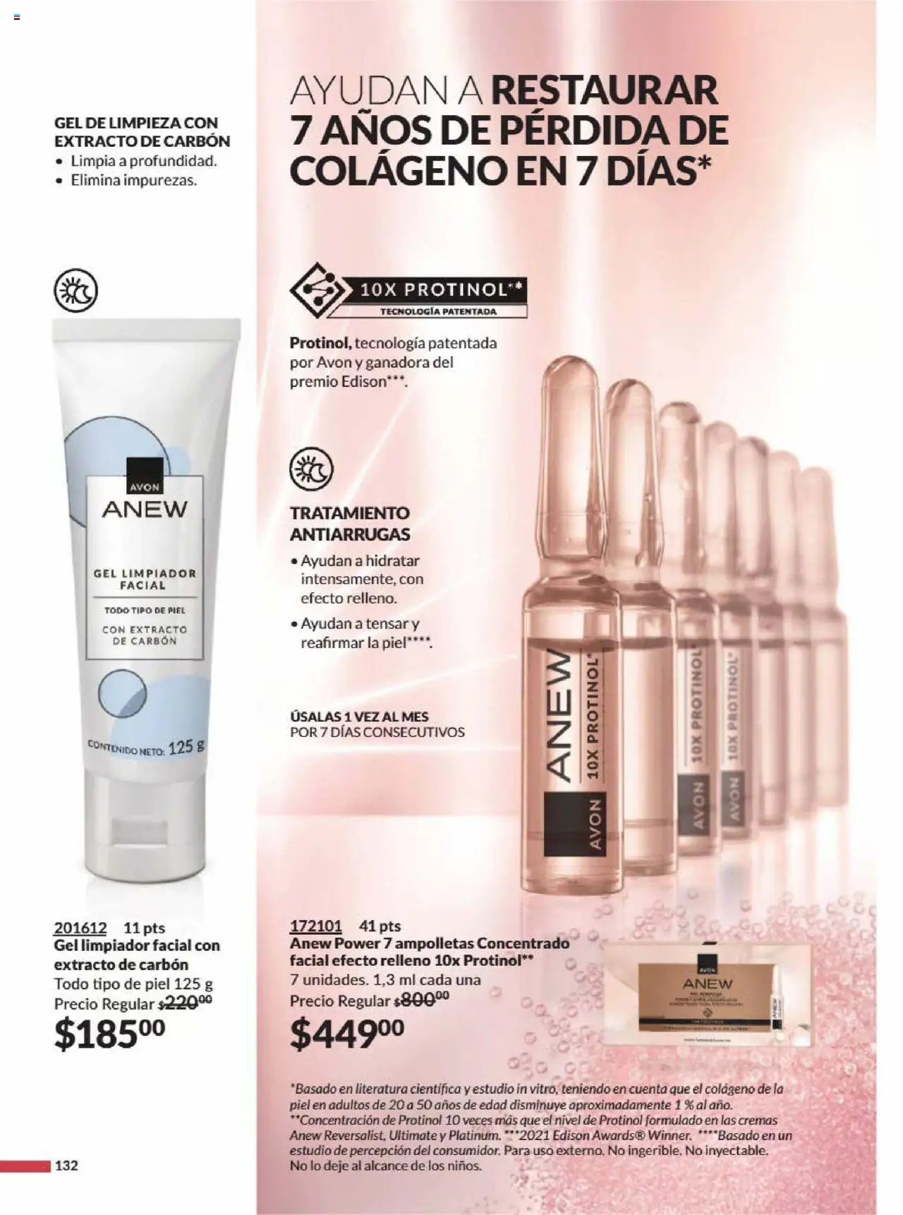 Nuevas ofertas de AVON válidas en toda la República Mexicana desde el 09.08.2025. ¡Encuentra las mejores ofertas en AVON - Campaña 13 2025! | Página: 141 | Productos: Limpiador, Limpiador facial