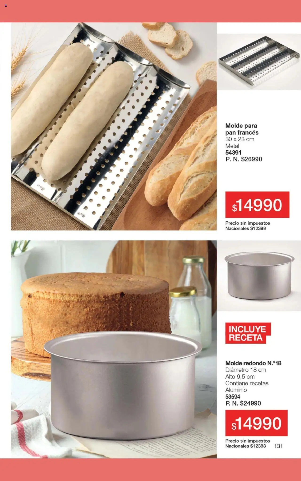 Gigot catálogo │ válido desde el 12.08.2025 | Página: 137 | Productos: Molde, Pan
