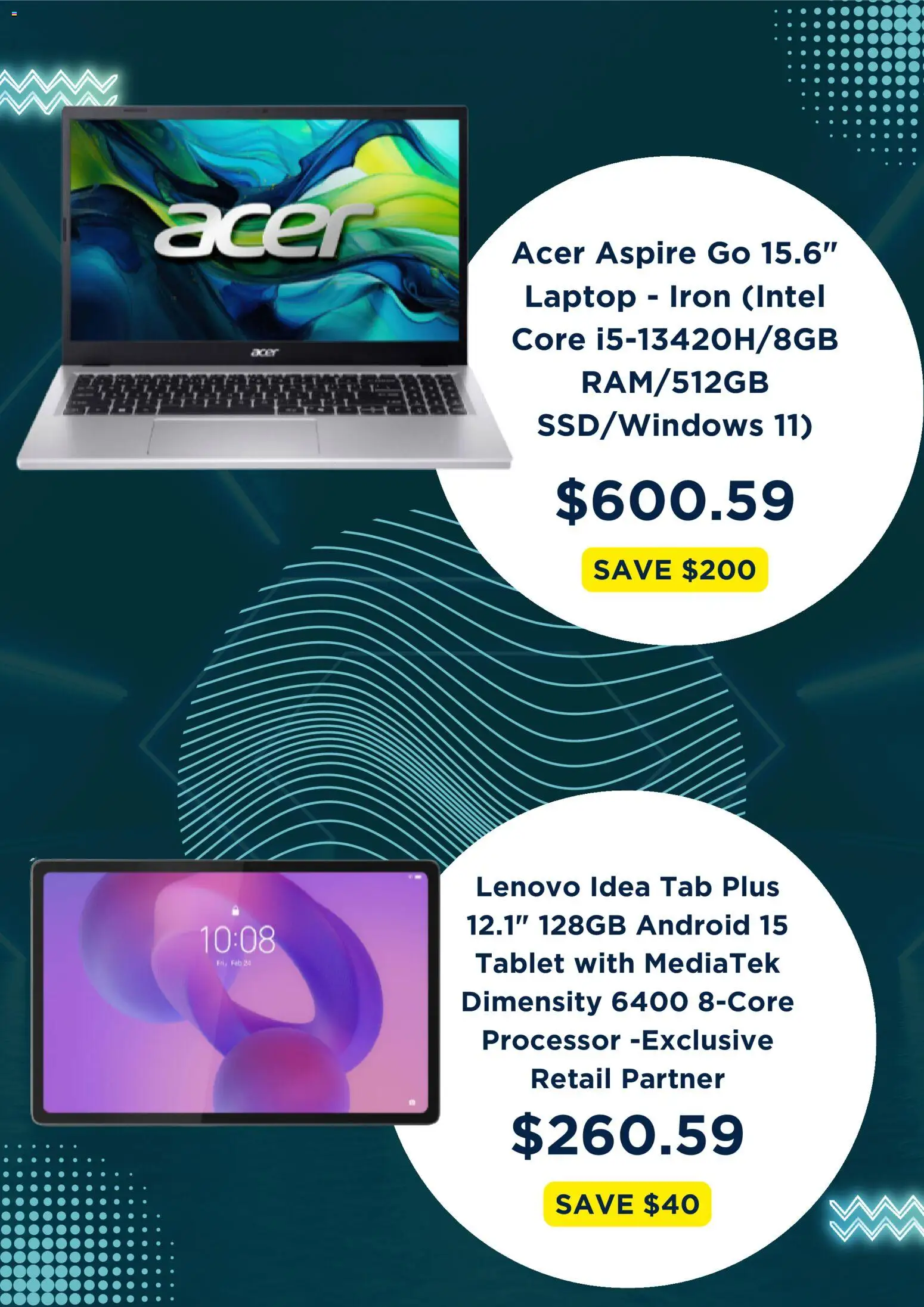 Best Buy flyer valid from 17.03.2026 | Page: 2 | Products: Tablet, Iron