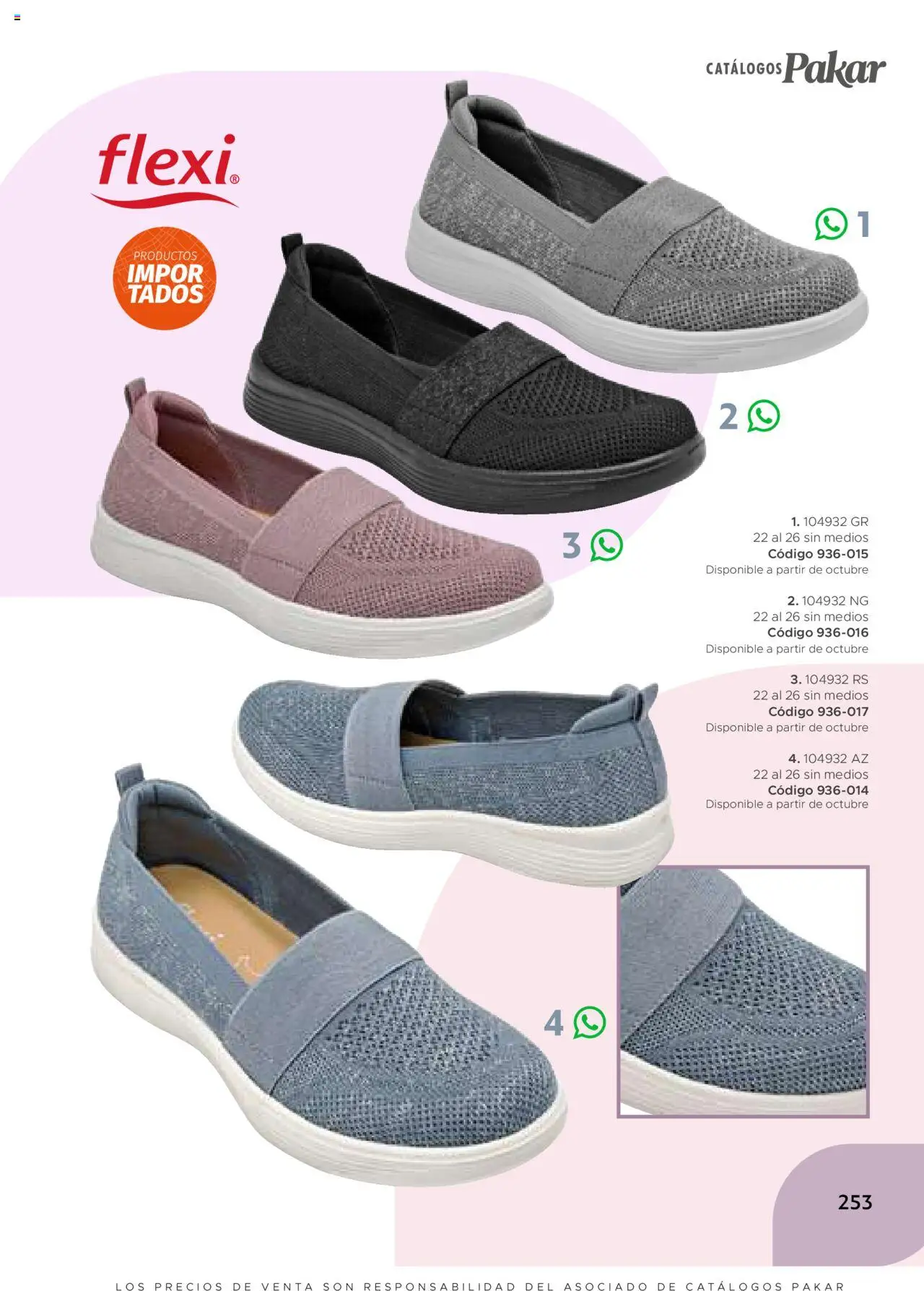 Nuevas ofertas de SC Pakar válidas en toda la República Mexicana desde el 24.07.2025. ¡Encuentra las mejores ofertas en SC Pakar - Catálogo Casual otoño / invierno! | Página: 253