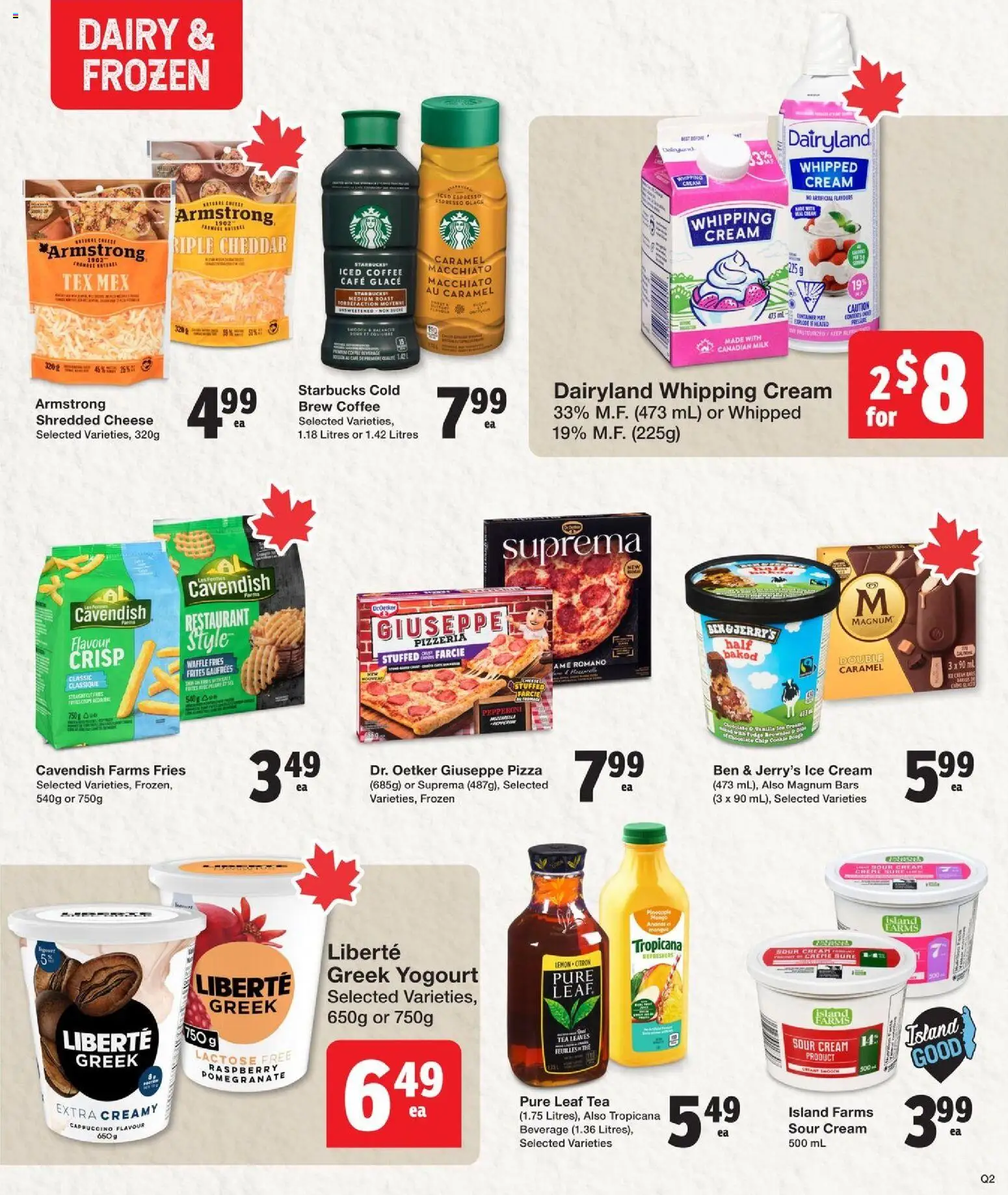 Quality Foods flyer valid from 12.02.2026 | Page: 8 | Products: Pineapple, Ice cream, Coffee, Chocolate