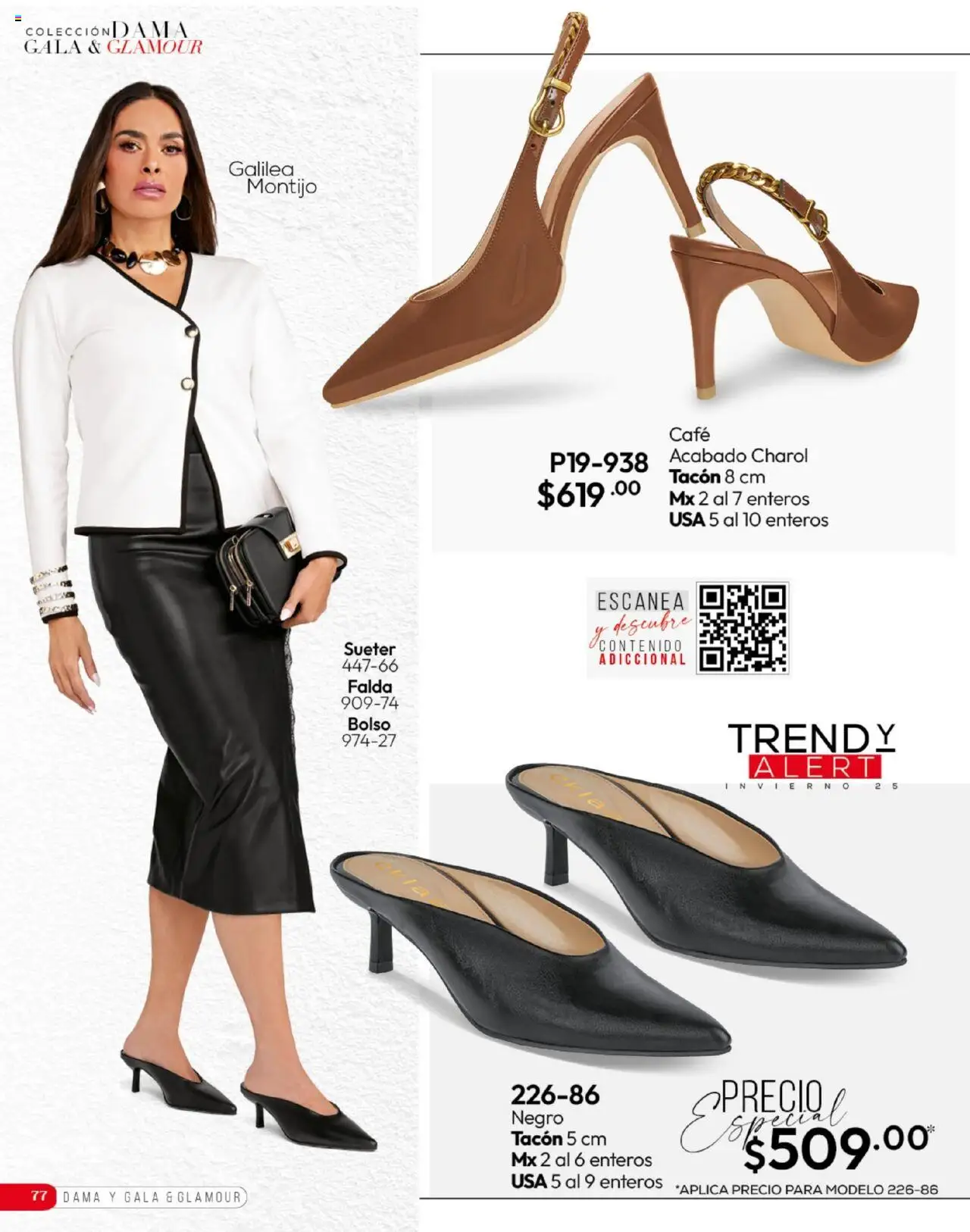 Nuevas ofertas de Cklass válidas en toda la República Mexicana desde el 16.09.2025. ¡Encuentra las mejores ofertas en Cklass - Catálogo Invierno Calzado! | Página: 78 | Productos: Suéter, Bolso, Café, Falda