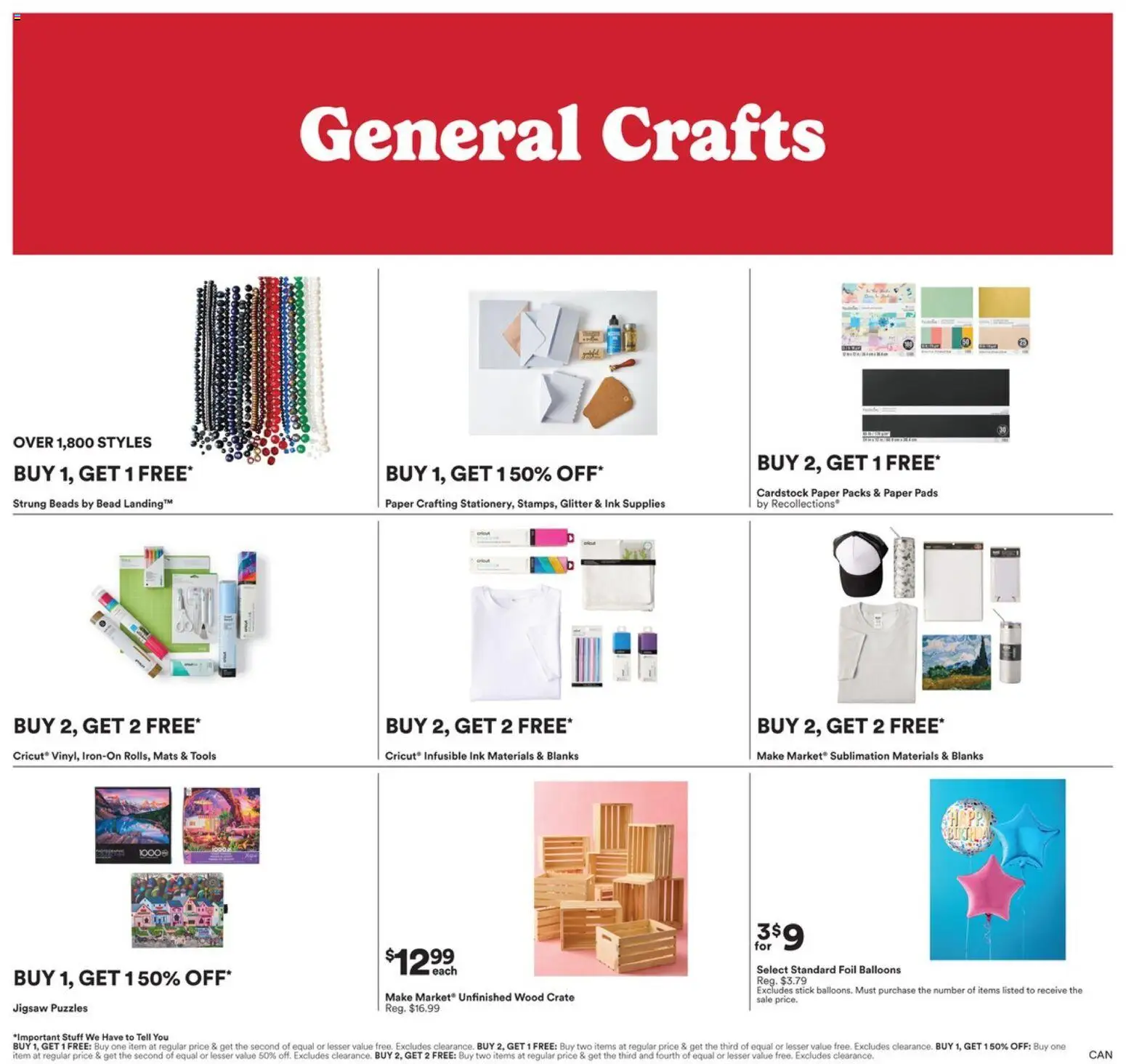 Michaels Ad - valid from 16.01.2026 | Page: 5 | Products: Ink, Pads