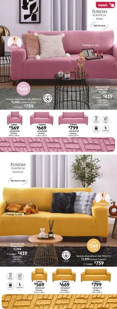 Vista previa de Colchas Concord catálogo, nuevo folleto de la tienda, válido en México a partir del 01.02.2026 | Página: 121 | Productos: Mostaza, Tapete