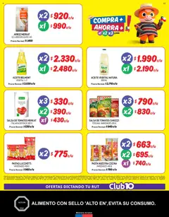 Mayorista 10 catálogo │ válido desde el 20.08.2025 | Página: 11 | Productos: Cocina, Tomates, Arroz, Aceite