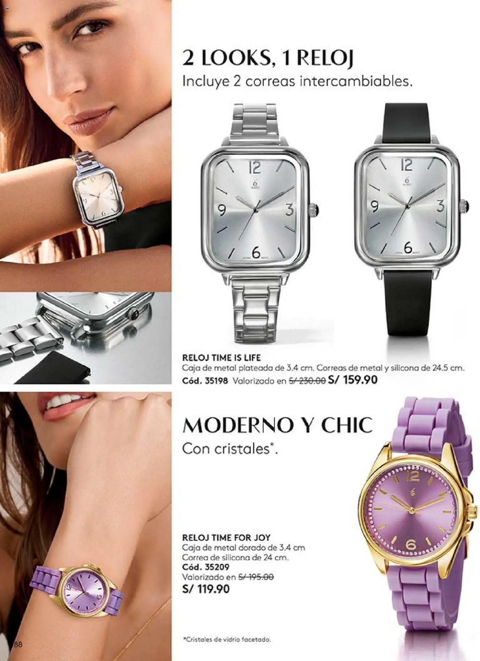 Catálogo Ésika válido desde 04.04.2026 | Página: 100 | Productos: Caja, Reloj