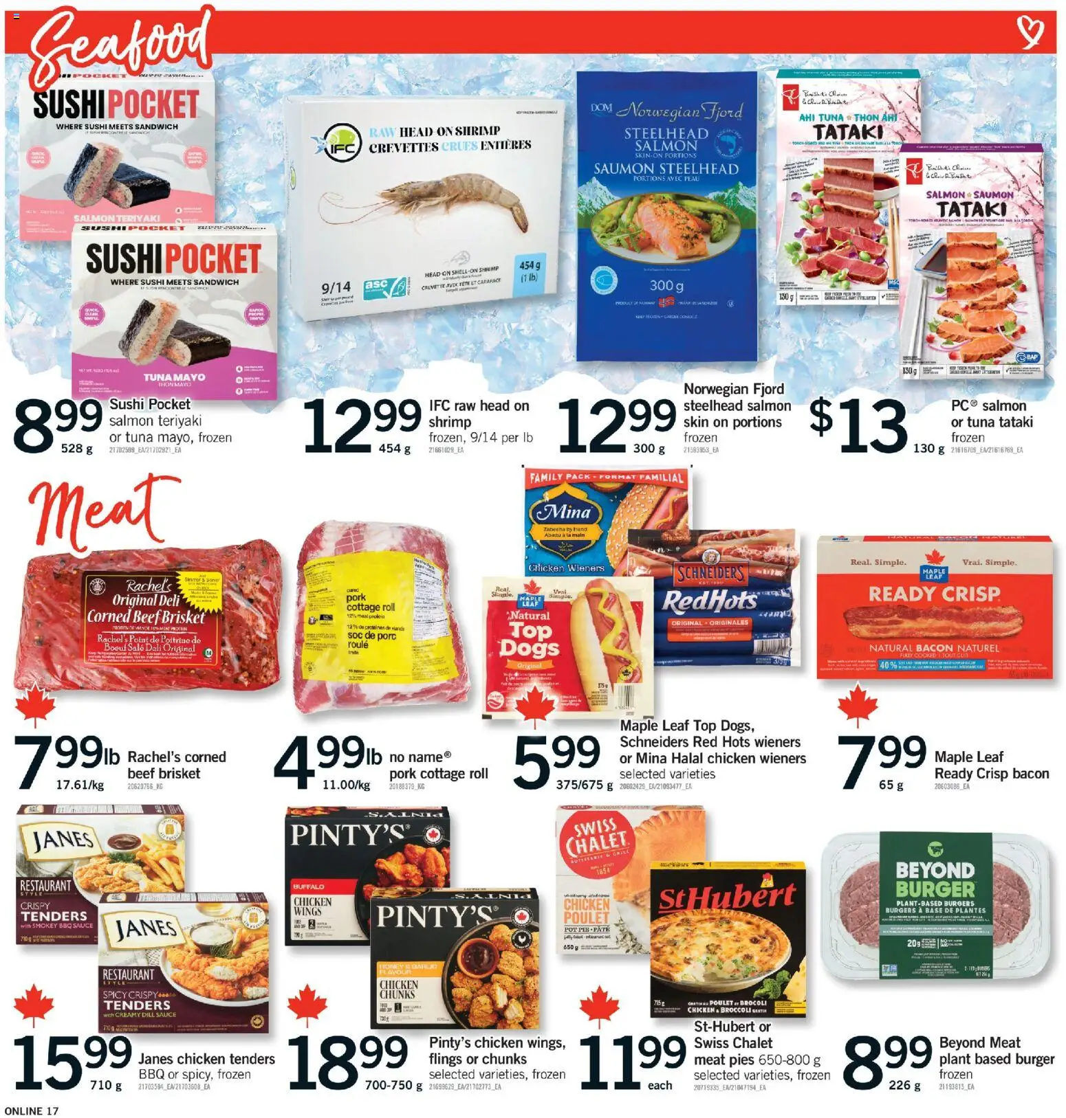 Fortinos flyer valid from 19.03.2026 | Page: 16 | Products: Beef, Chicken, Pork
