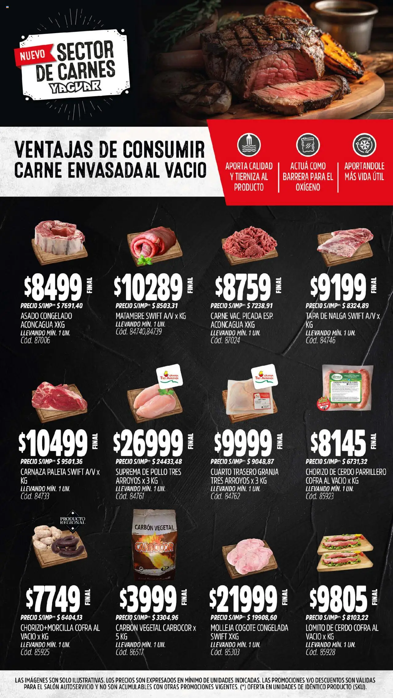 Yaguar - Misiones │ válido desde el 15.09.2025 | Página: 6 | Productos: Pollo, Chorizo, Molleja, Cerdo