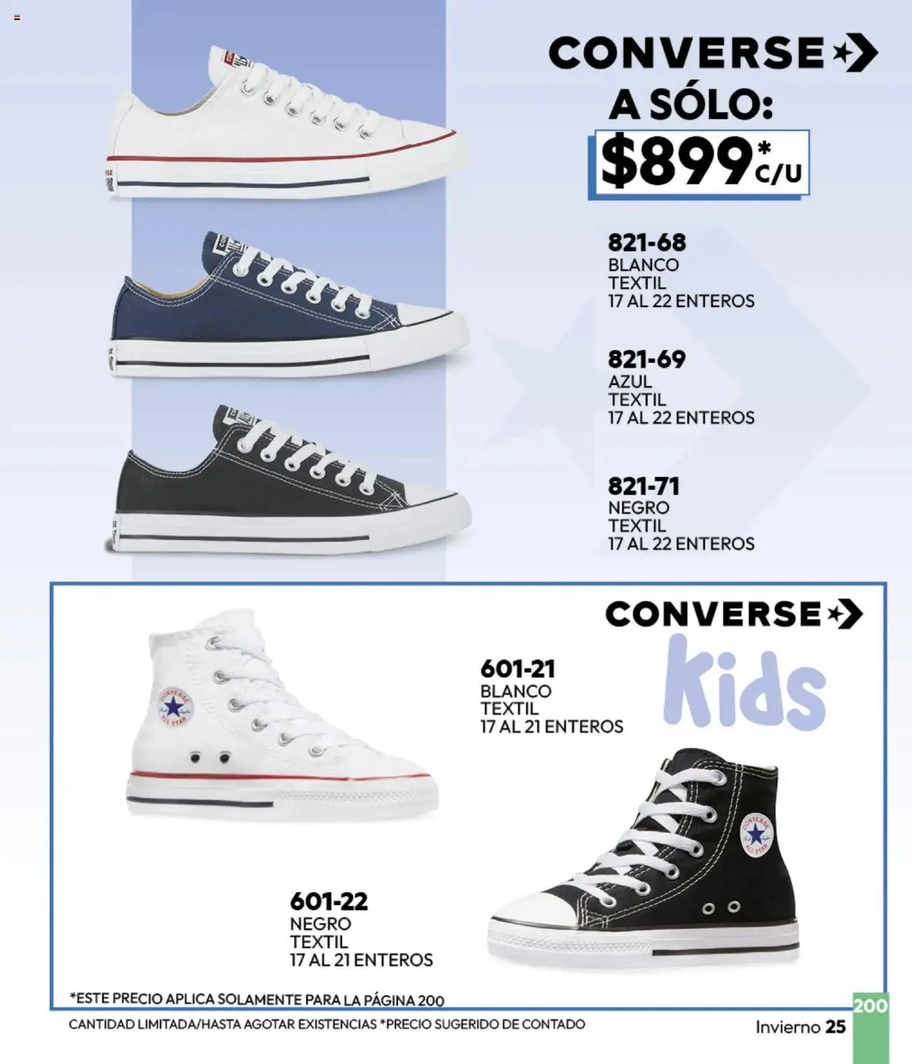 Nuevas ofertas de Cklass válidas en toda la República Mexicana desde el 16.09.2025. ¡Encuentra las mejores ofertas en Cklass - Catálogo Invierno Sportbrands! | Página: 203