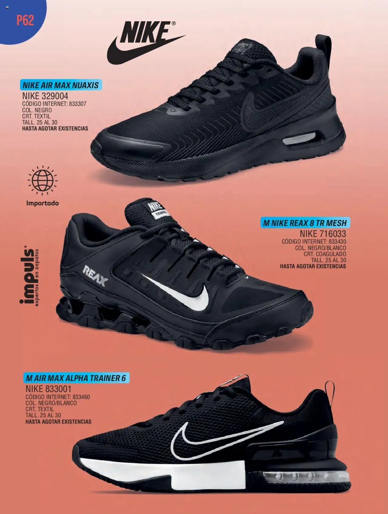 Nuevas ofertas de Impuls válidas en toda la República Mexicana desde el 03.04.2025. ¡Encuentra las mejores ofertas en Impuls catálogo Urbansport! | Página: 64 | Productos: Zapatos