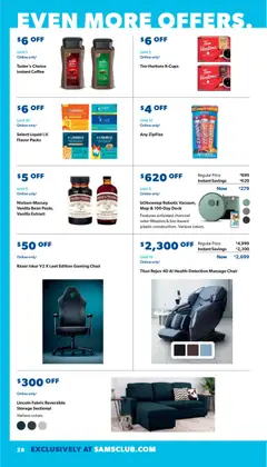 Preview of Sam's Club weekly ads valid from 03.12.2025 | Page: 28