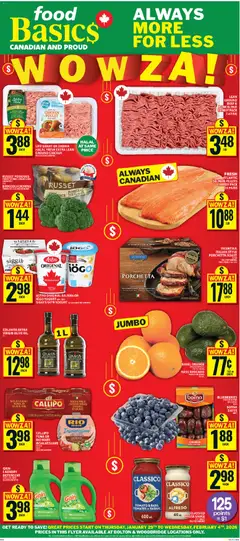 Preview of Food Basics - Woodbridge from shop Food Basics valid from 29.01.2026