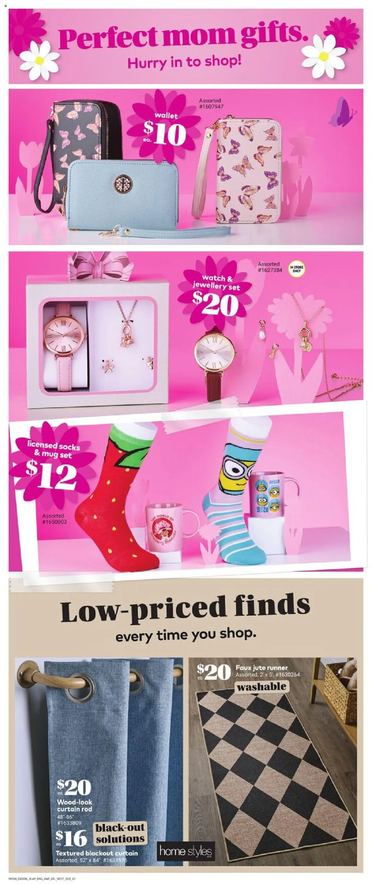 Giant Tiger flyer valid from 08.04.2026 | Page: 6 | Products: Wallet, Watch, Shoes, Socks