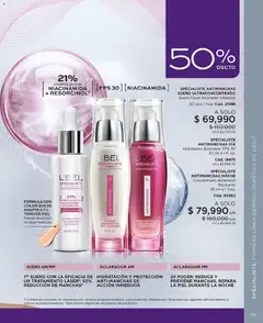 L'Bel - Catalogo C01/2026 -  Vista previa de la revista de la tienda L'Bel valido desde el 01.01.2026 | Página: 59 | Productos: Crema, Loción
