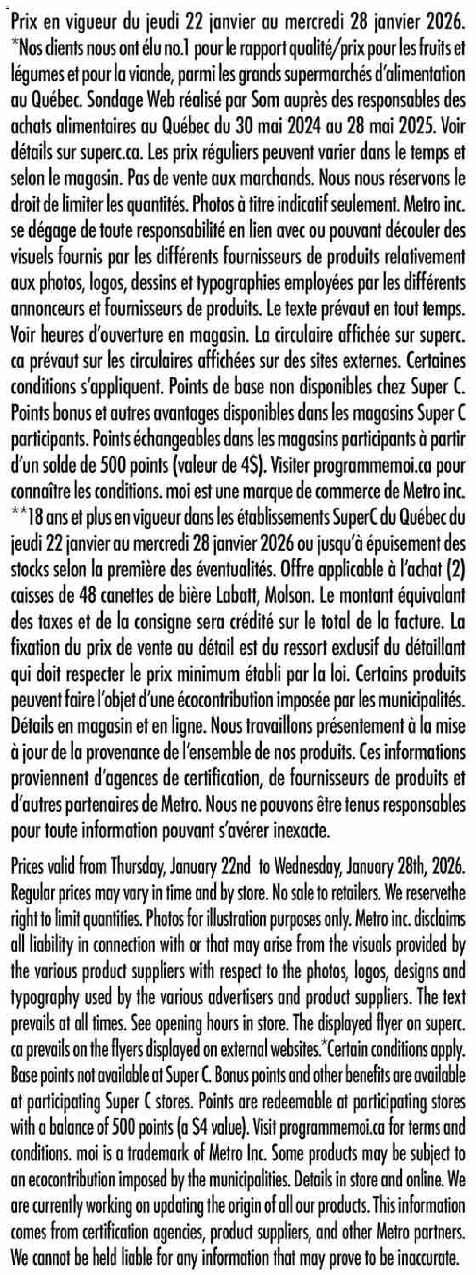 Super C flyer valid from 22.01.2026 | Page: 15