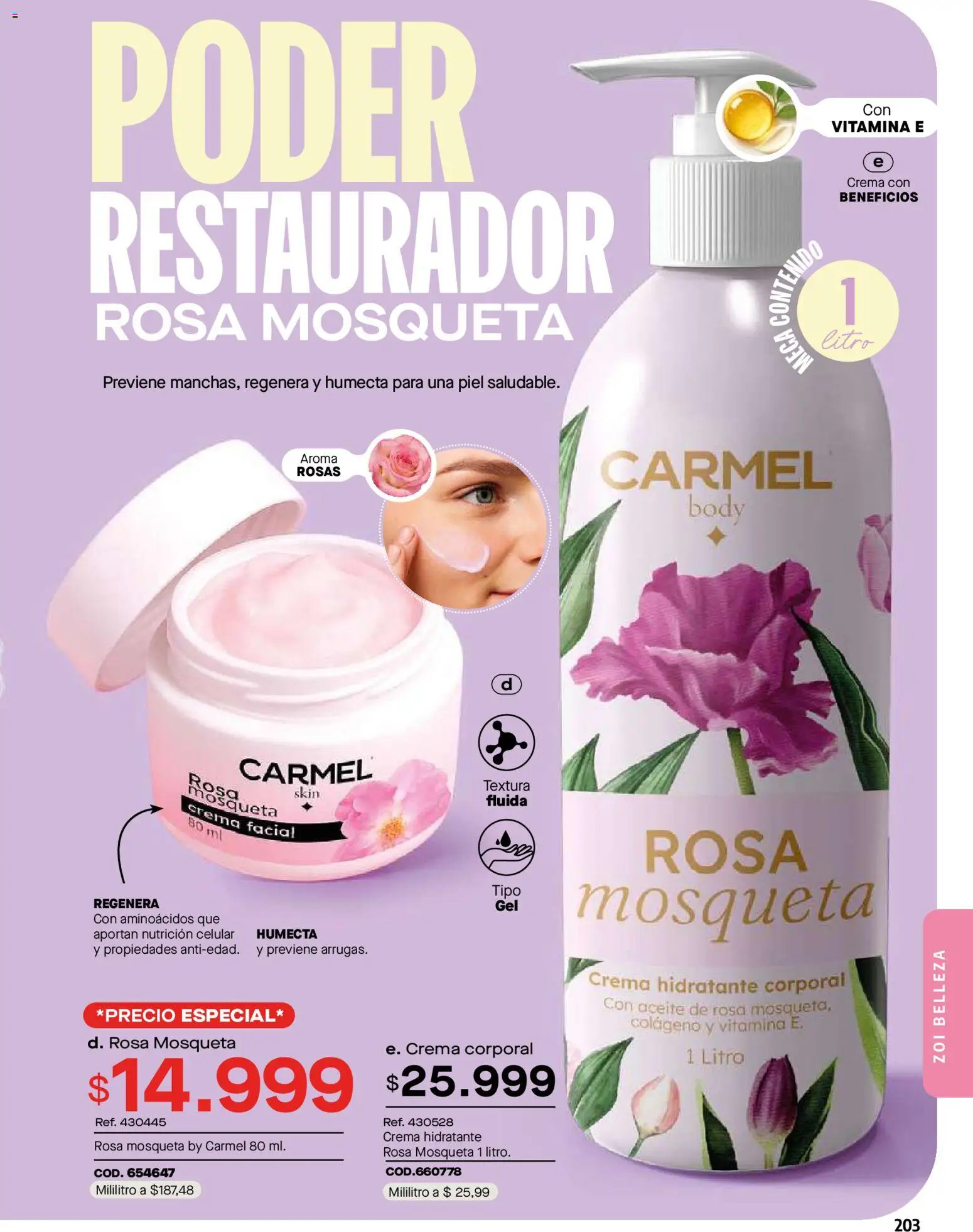 Pacifika revista - valida desde el 01.02.2026 | Página: 203 | Productos: Crema, Body, Aceite