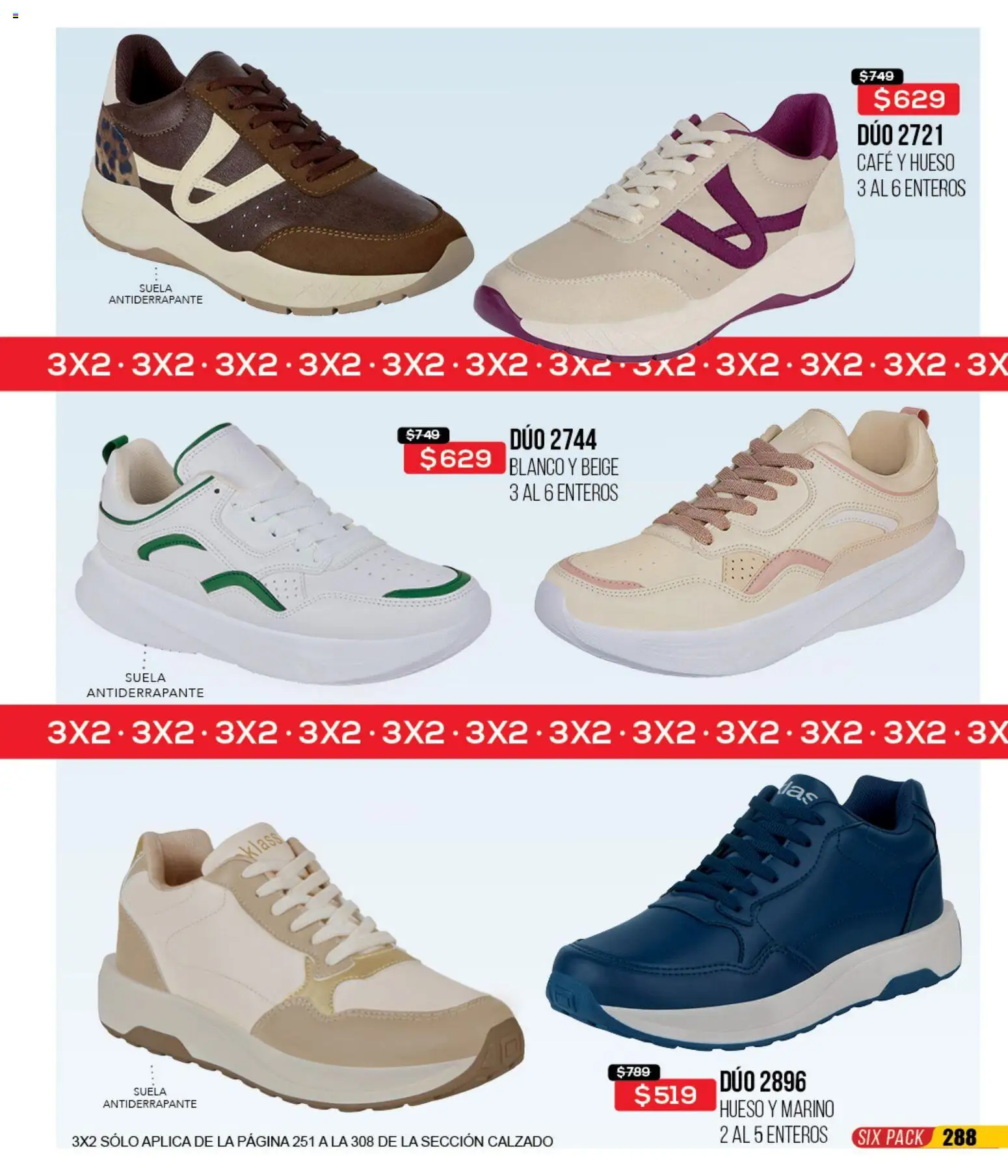 Nuevas ofertas de Cklass válidas en toda la República Mexicana desde el 12.01.2026. ¡Encuentra las mejores ofertas en Cklass catálogo Mega Ofertas Calzado! | Página: 289 | Productos: Café