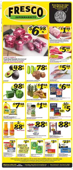 Preview of Fresco y Más weekly ads valid from 25.02.2026