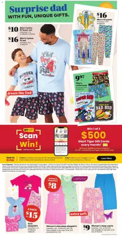 Giant Tiger flyer valid from 04.06.2025 | Page: 9 | Products: Phone, Pants, Underwear, Pajamas