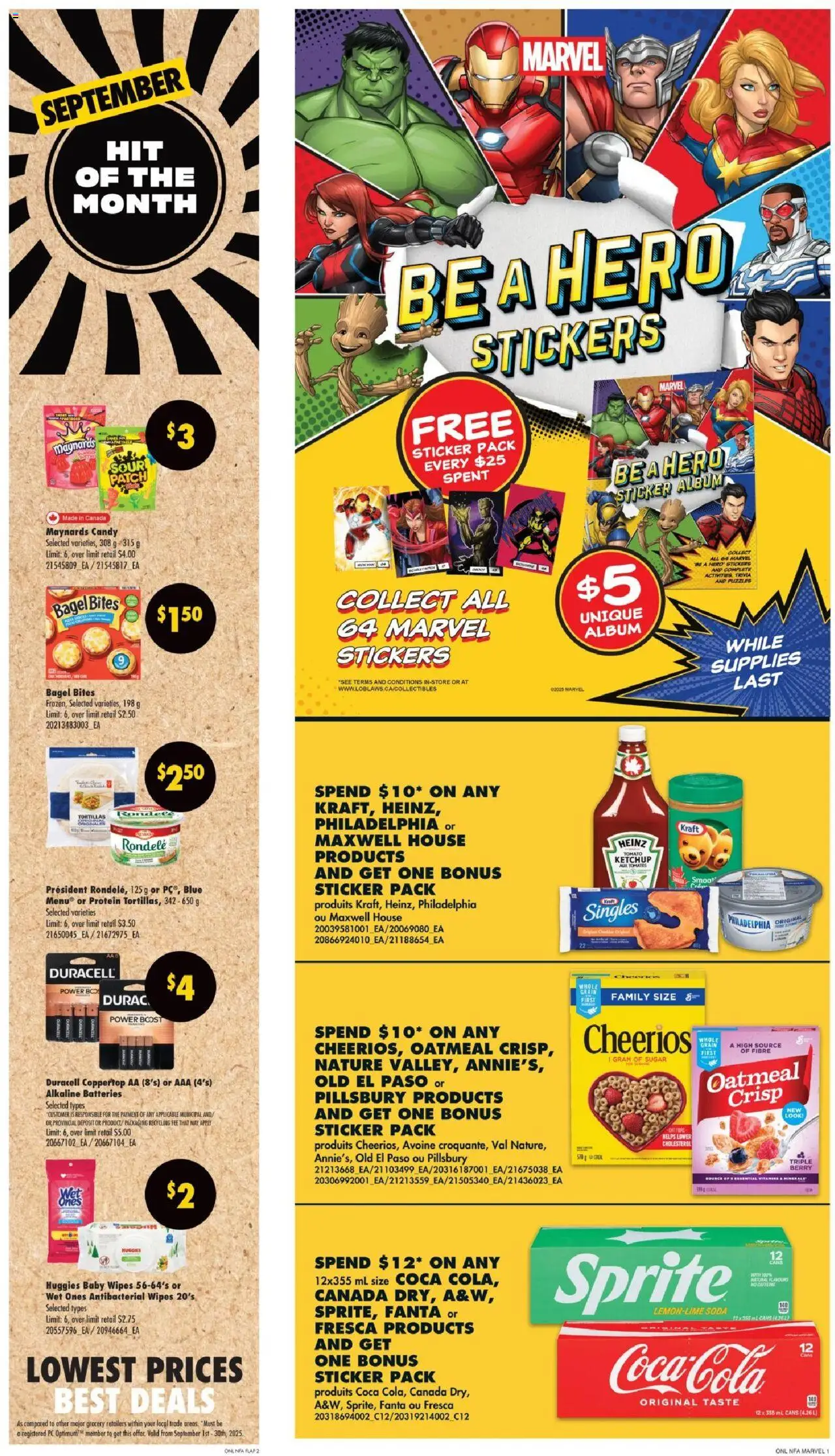 No Frills flyer valid from 25.09.2025 | Page: 6 | Products: Ketchup, PC, Box