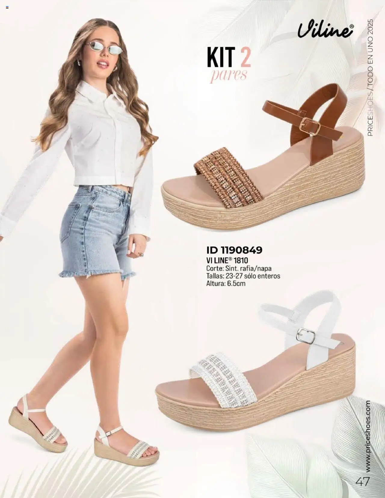 Nuevas ofertas de Price Shoes válidas en toda la República Mexicana desde el 05.05.2025. ¡Encuentra las mejores ofertas en Price Shoes catálogo Todo En 1 2025! | Página: 47