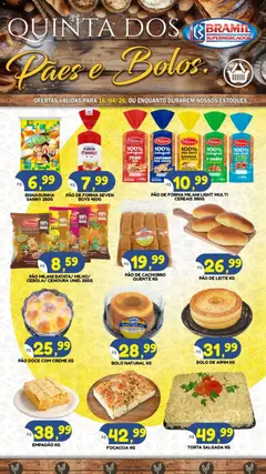 Bramil Supermercados ofertas Quinta dos Pães e Bolos - Pré-Visualização do folheto da loja Bramil Supermercados, válido de 16.04.2026