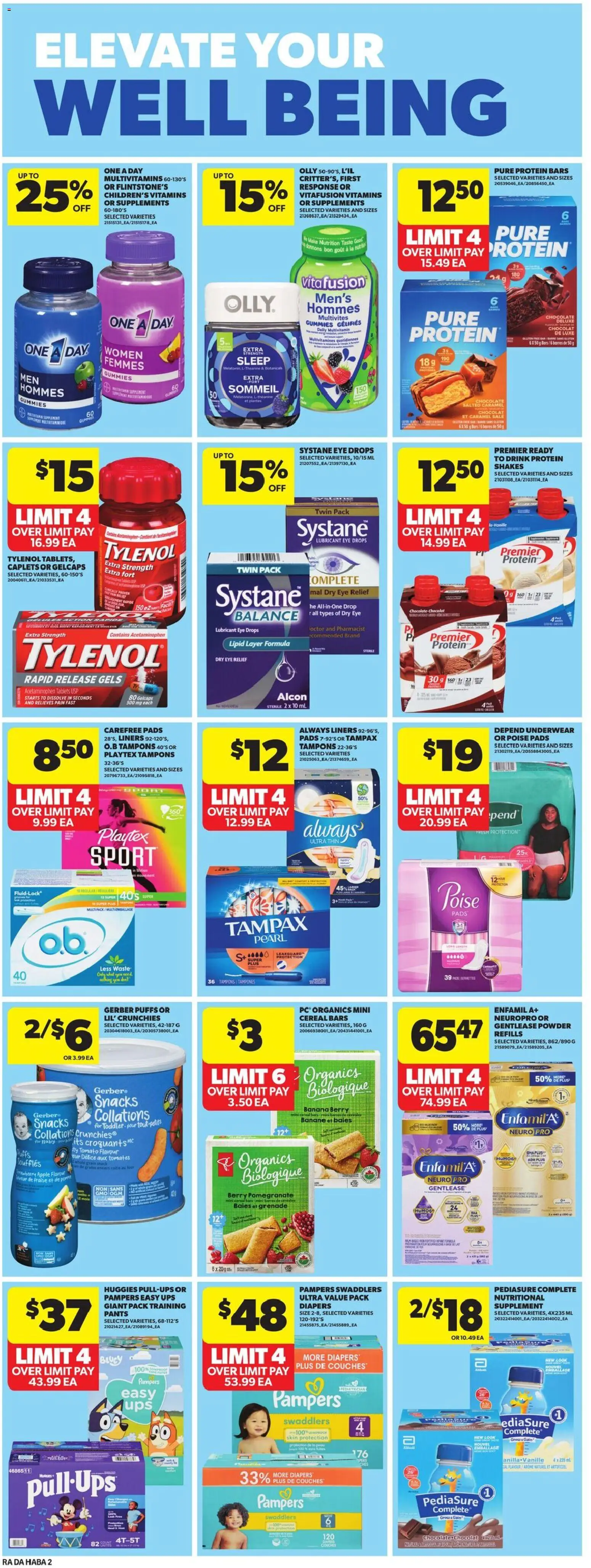 Atlantic Superstore flyer valid from 12.03.2026 | Page: 19 | Products: Powder, Chocolate, Pants, Underwear