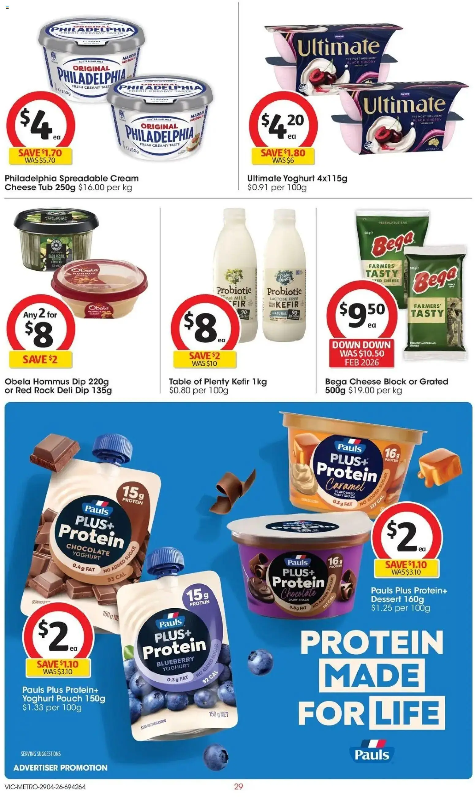 Deals catalogue - valid from 28.04.2026 | Page: 29 | Products: Table, Yoghurt, Sugar, Bag