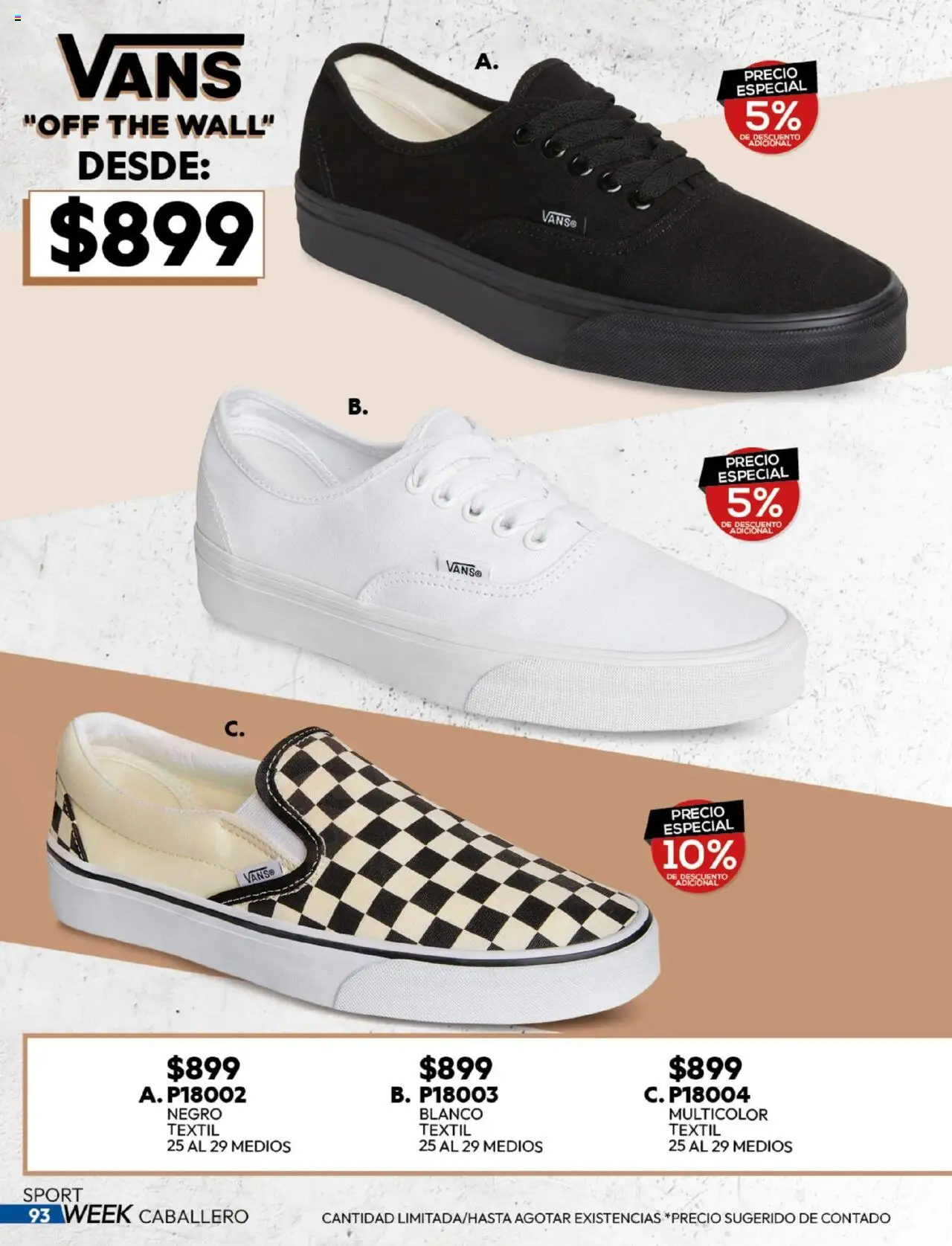 Nuevas ofertas de Cklass válidas en toda la República Mexicana desde el 25.08.2025. ¡Encuentra las mejores ofertas en Cklass - Catálogo Sportweek! | Página: 94
