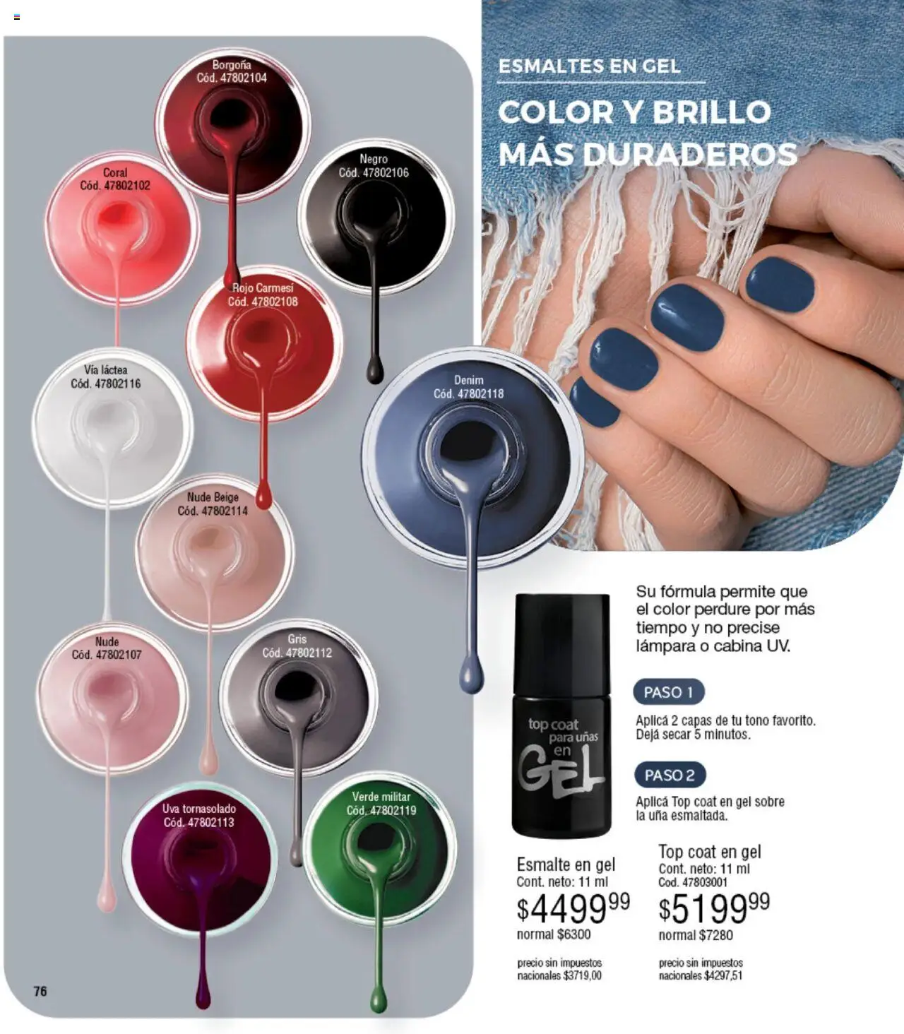 Millanel - Catálogo │ válido desde el 20.10.2025 | Página: 76 | Productos: Top, Sobre, Lámpara, Brillo