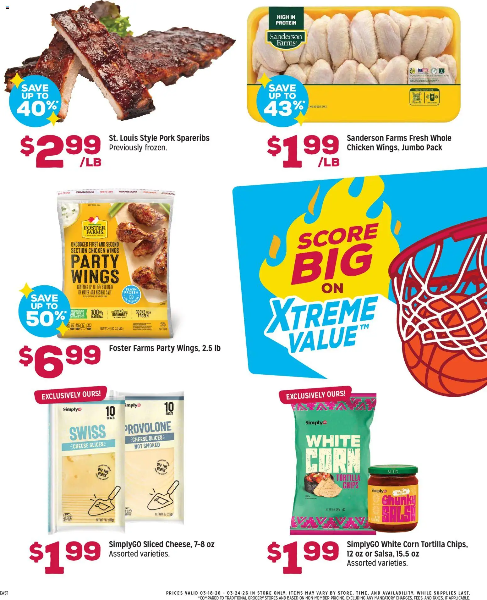 Grocery Outlet Weekly Ad - PA - valid from 18.03.2026 | Page: 2 | Products: Corn, Chips, Water, Salt