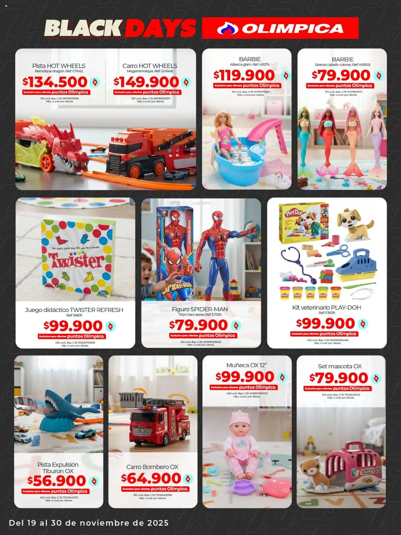 Olímpica revista - valida desde el 19.11.2025 | Página: 29 | Productos: Juego