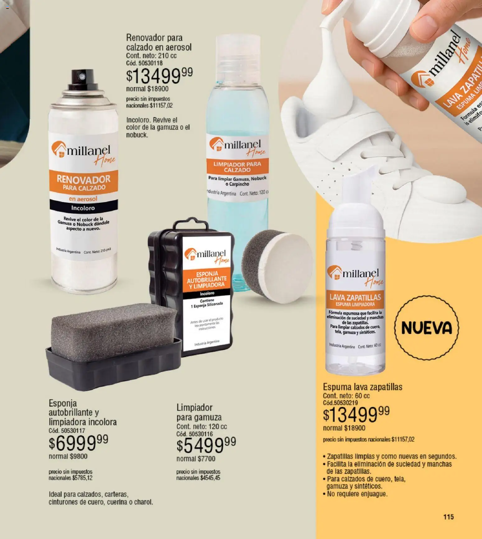 Millanel - Catálogo │ válido desde el 02.02.2026 | Página: 139 | Productos: Esponja, Espuma, Gamuza, Limpiador