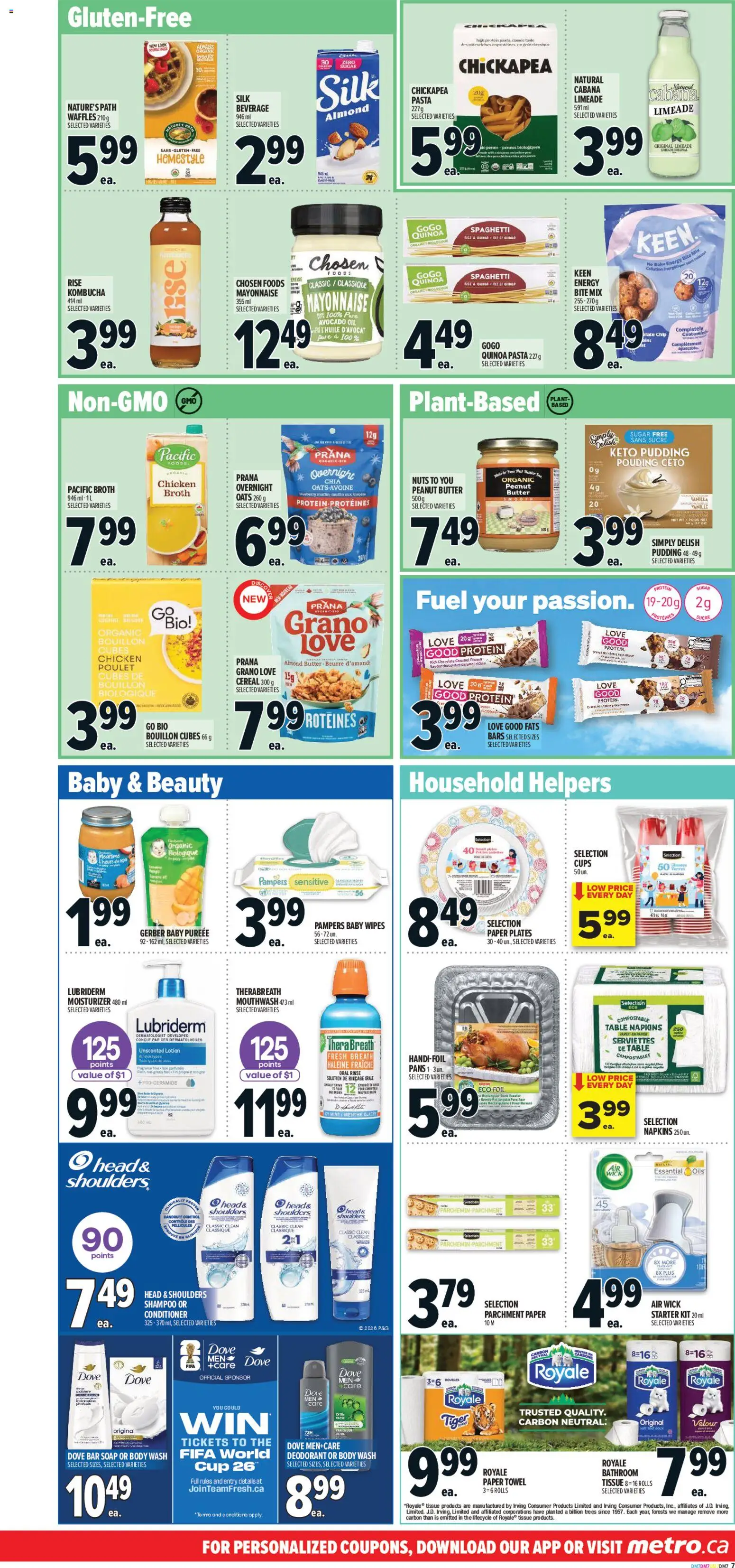 Metro flyer valid from 02.04.2026 | Page: 17 | Products: Pasta, Conditioner, Deodorant, Butter